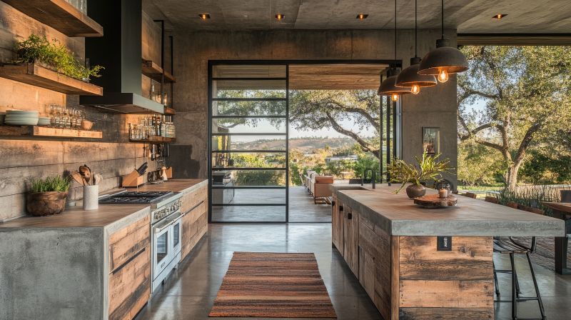 Concrete Counter Installation in Napa, CA