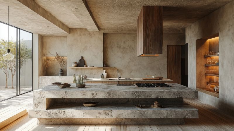 Concrete Countertop Pouring in Santa Rosa, CA