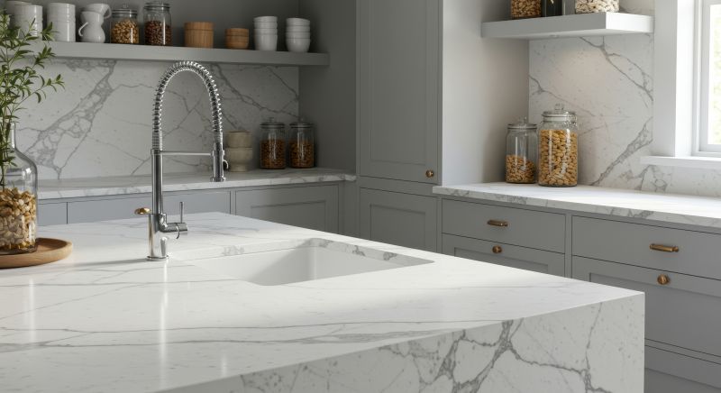 Marble Slab Installation in Marin County, CA