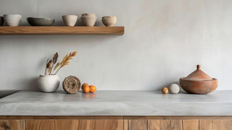 Poured Countertop Installation in Napa, CA